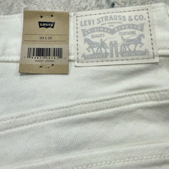 NEW Levi’s 311 Shaping Skinny Jeans 30x30 (Medium) - White - Picture 2 of 9